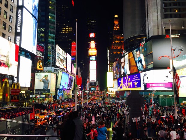 New York'un kalbi: Times Square